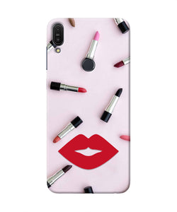 Lips Lipstick Shades Asus Zenfone Max Pro M1 Real 4D Back Cover