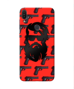 Rocky Bhai Beard Look Asus Zenfone Max Pro M1 Real 4D Back Cover