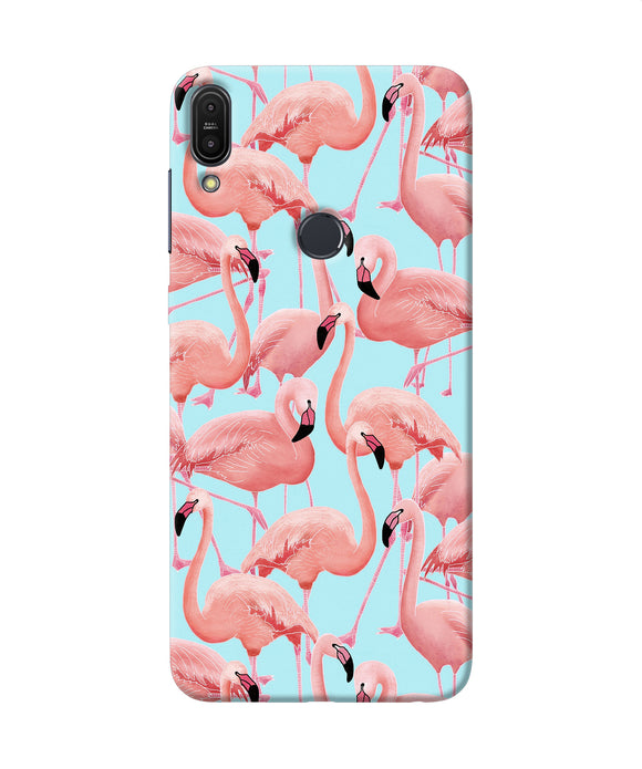 Abstract Sheer Bird Print Asus Zenfone Max Pro M1 Back Cover