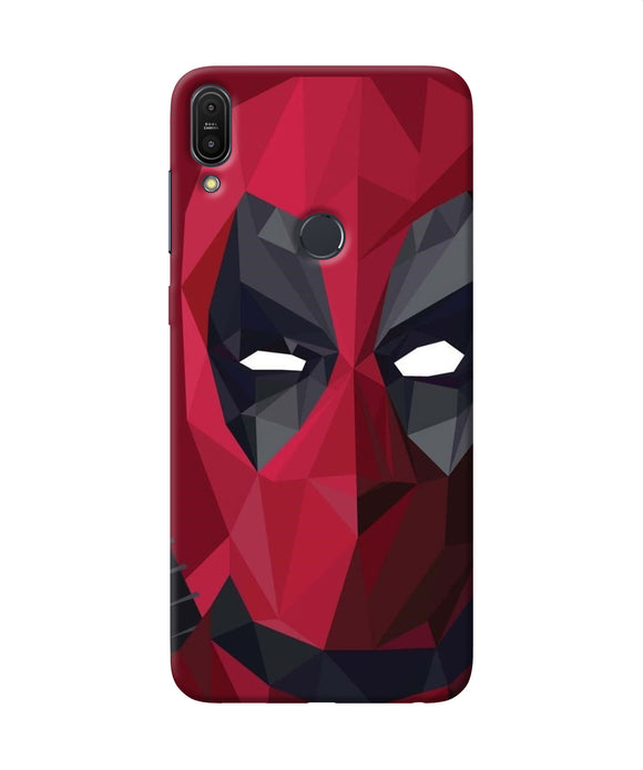 Abstract Deadpool Mask Asus Zenfone Max Pro M1 Back Cover