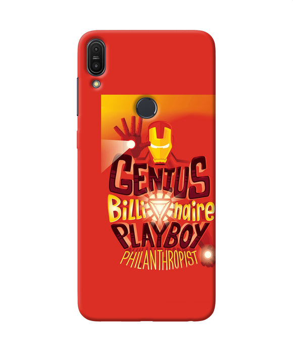 Ironman Quote Asus Zenfone Max Pro M1 Back Cover