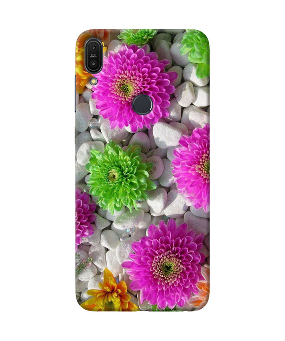 Natural Flower Stones Asus Zenfone Max Pro M1 Back Cover