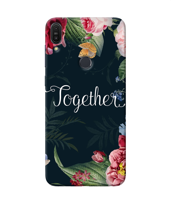 Together Flower Asus Zenfone Max Pro M1 Back Cover