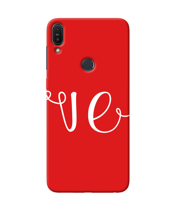Love Two Asus Zenfone Max Pro M1 Back Cover