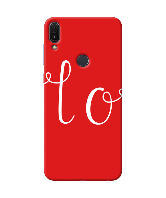 Love One Asus Zenfone Max Pro M1 Back Cover