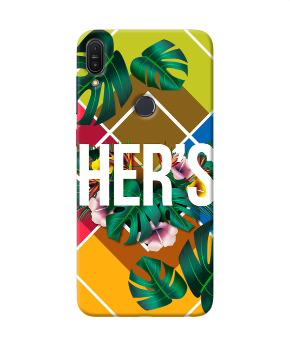 His Her Two Asus Zenfone Max Pro M1 Back Cover