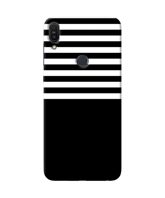 Black And White Print Asus Zenfone Max Pro M1 Back Cover