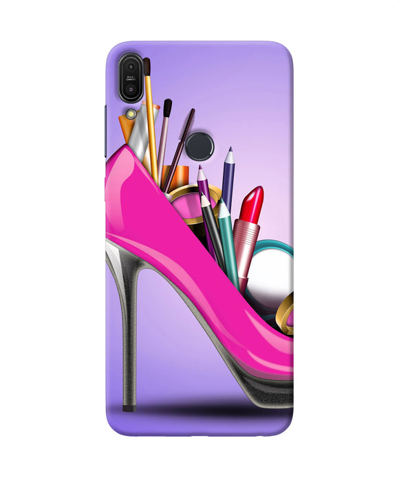 Makeup Heel Shoe Asus Zenfone Max Pro M1 Back Cover