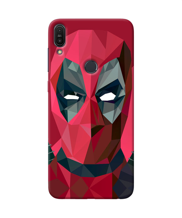 Abstract Deadpool Full Mask Asus Zenfone Max Pro M1 Back Cover