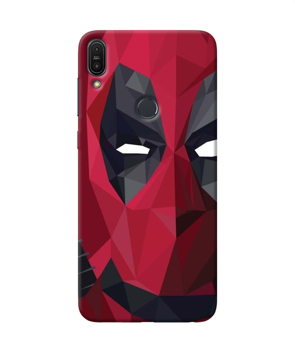 Abstract Deadpool Half Mask Asus Zenfone Max Pro M1 Back Cover