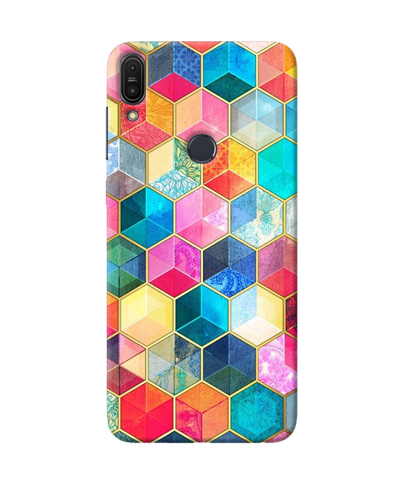 Abstract Color Box Asus Zenfone Max Pro M1 Back Cover