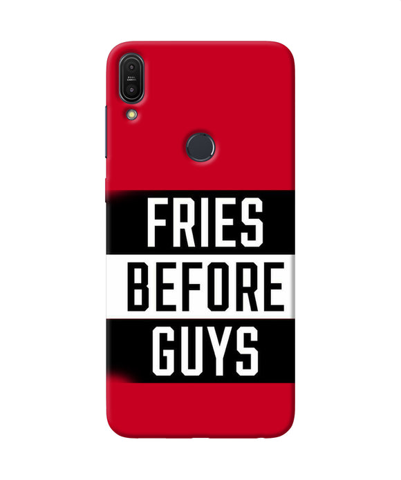 Fries Before Guys Quote Asus Zenfone Max Pro M1 Back Cover