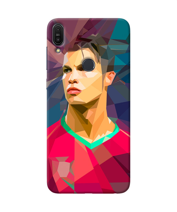 Abstract Ronaldo Asus Zenfone Max Pro M1 Back Cover