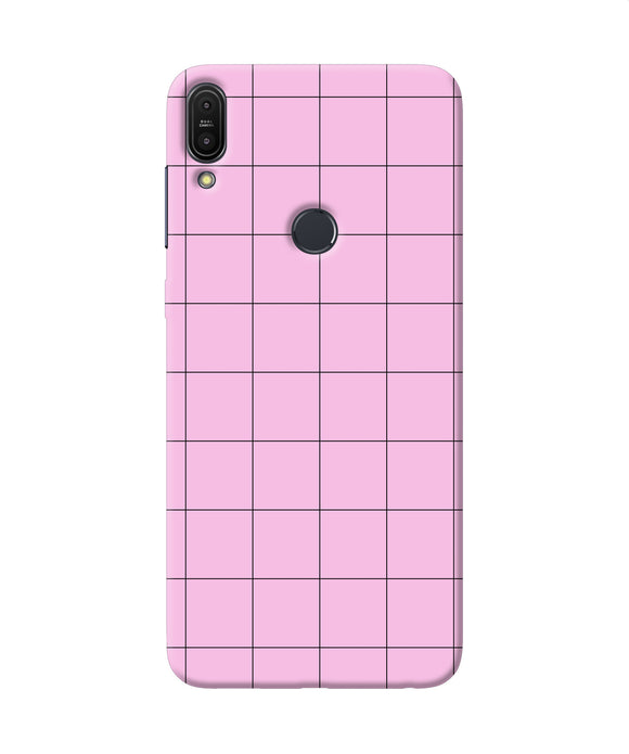 Pink Square Print Asus Zenfone Max Pro M1 Back Cover