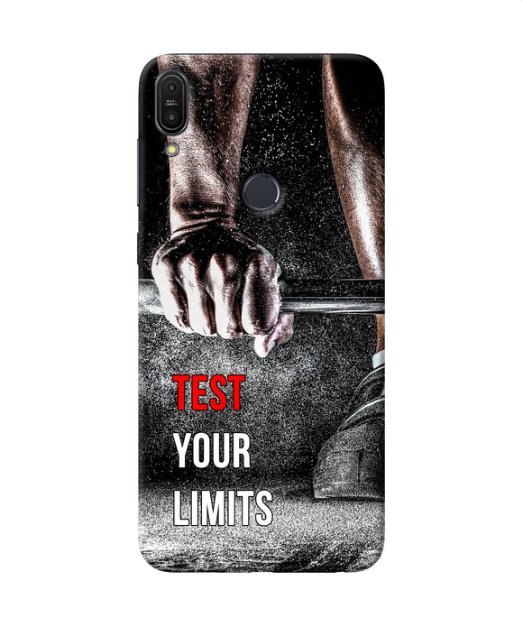 Test Your Limit Quote Asus Zenfone Max Pro M1 Back Cover