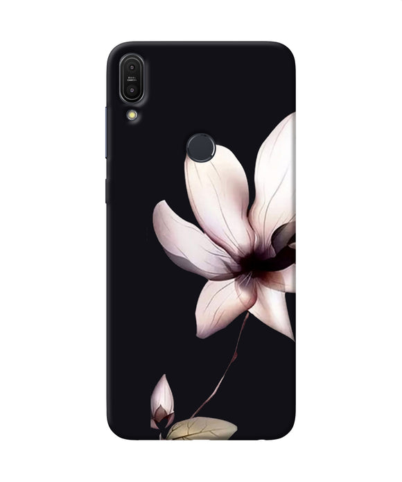Flower White Asus Zenfone Max Pro M1 Back Cover