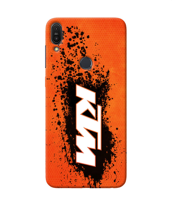 Ktm Black Spray Asus Zenfone Max Pro M1 Back Cover
