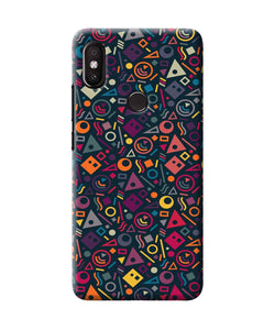 Geometric Abstract Redmi Y2 Back Cover