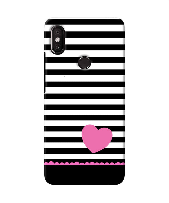 Abstract Heart Redmi Y2 Back Cover