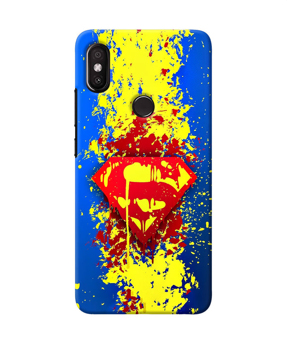 Superman Logo Redmi Y2 Back Cover