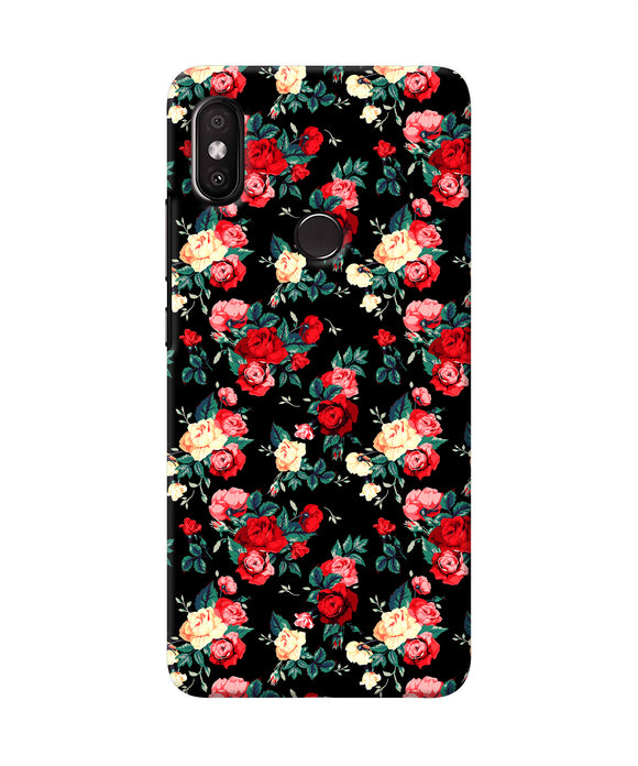 Rose Pattern Redmi Y2 Back Cover