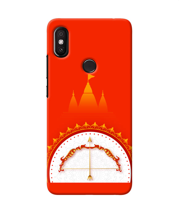 Ram Mandir Bow Arrow Redmi Y2 Back Cover