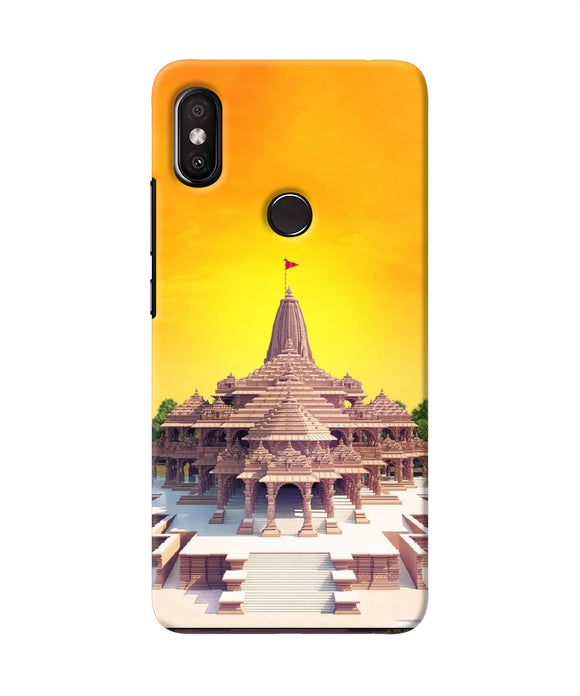 Ram Mandir Ayodhya Redmi Y2 Back Cover