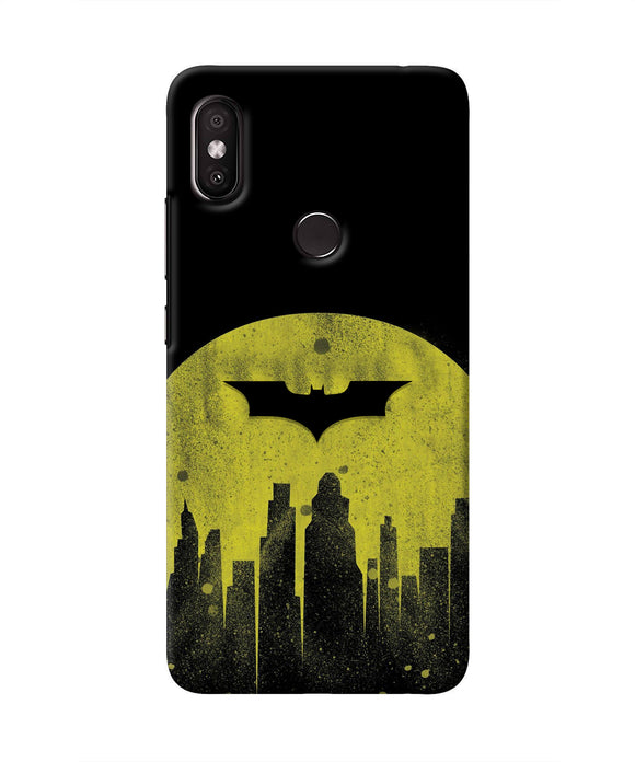 Batman Sunset Redmi Y2 Real 4D Back Cover