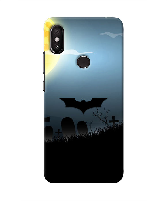 Batman Scary cemetry Redmi Y2 Real 4D Back Cover