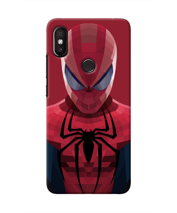Spiderman Art Redmi Y2 Real 4D Back Cover
