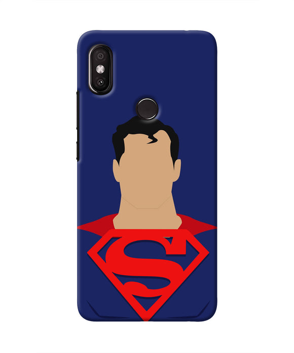 Superman Cape Redmi Y2 Real 4D Back Cover