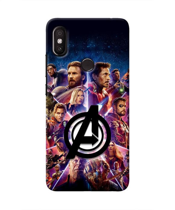 Avengers Superheroes Redmi Y2 Real 4D Back Cover