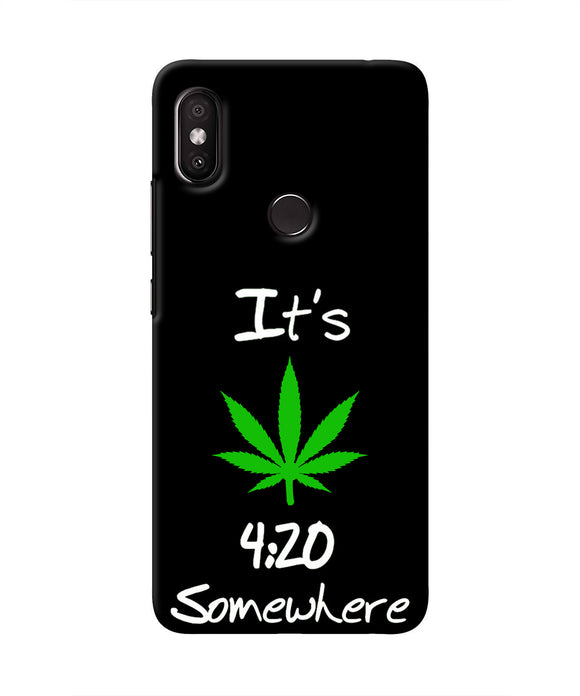 Weed Quote Redmi Y2 Real 4D Back Cover