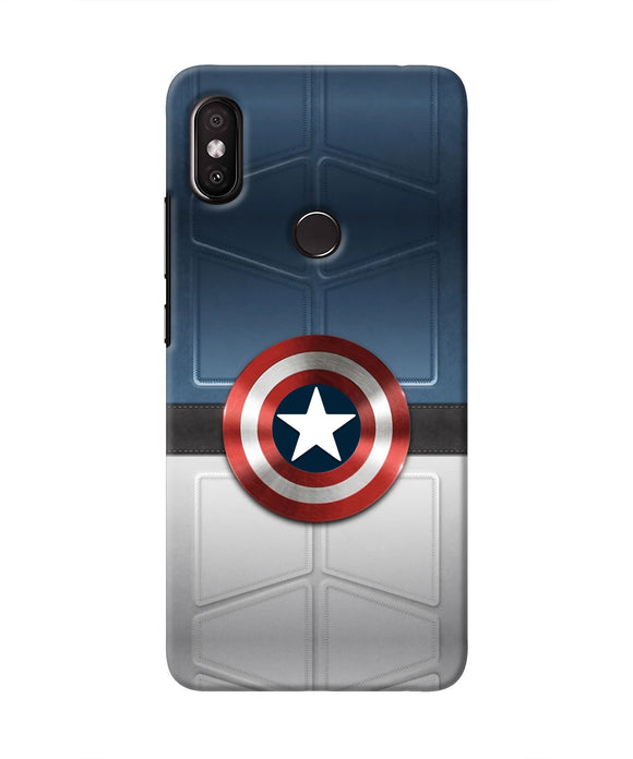 Captain America Suit Redmi Y2 Real 4D Back Cover