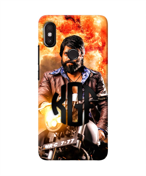 Rocky Bhai on Bike Redmi Y2 Real 4D Back Cover