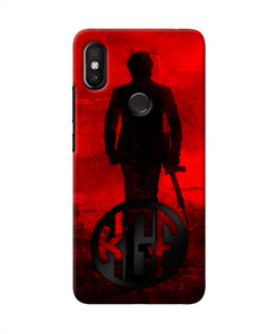 Rocky Bhai K G F Chapter 2 Logo Redmi Y2 Real 4D Back Cover