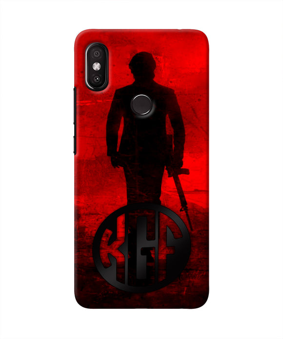 Rocky Bhai K G F Chapter 2 Logo Redmi Y2 Real 4D Back Cover