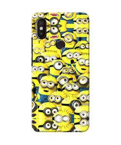 Minions Mini Crowd Redmi Y2 Back Cover