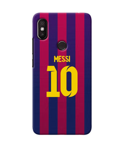 Messi 10 Tshirt Redmi Y2 Back Cover