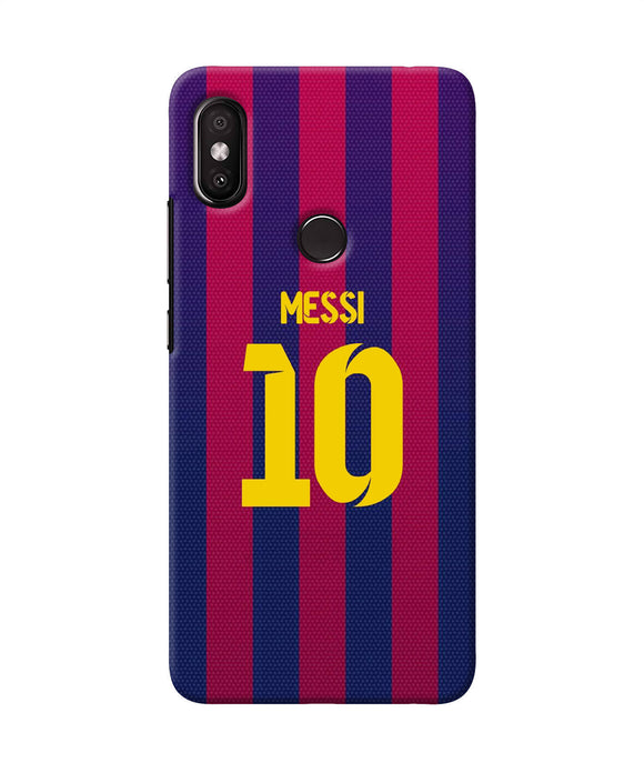 Messi 10 Tshirt Redmi Y2 Back Cover