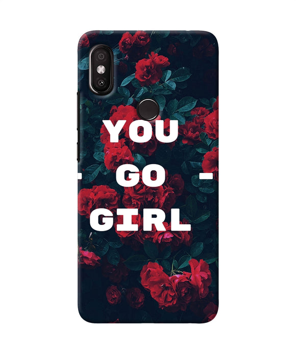 You Go Girl Redmi Y2 Back Cover