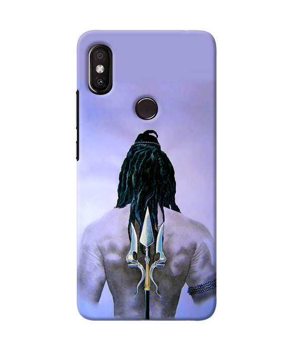 Lord Shiva Back Redmi Y2 Back Cover