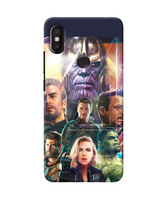 Avengers Poster Redmi Y2 Back Cover