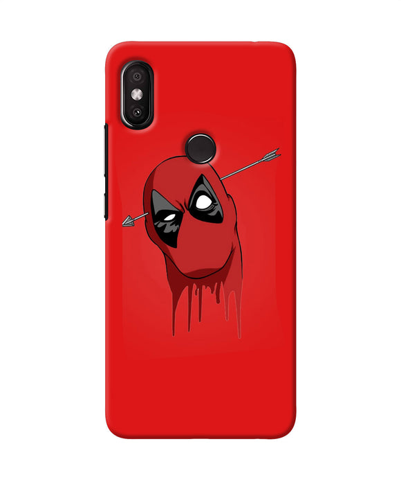 Funny Deadpool Redmi Y2 Back Cover