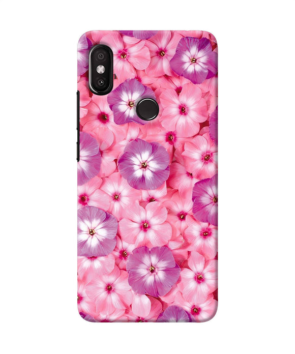 Natural Pink Flower Redmi Y2 Back Cover