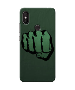 Hulk Smash Logo Redmi Y2 Back Cover