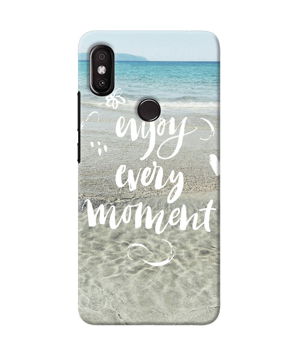 Enjoy Every Moment Sea Redmi Y2 Back Cover