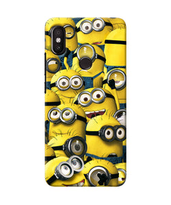 Minions Crowd Redmi Y2 Back Cover