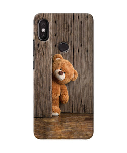 Teddy Wooden Redmi Y2 Back Cover