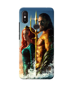 Aquaman Couple Redmi Y2 Back Cover